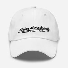 Load image into Gallery viewer, White &amp; Black Classic Dad Hat
