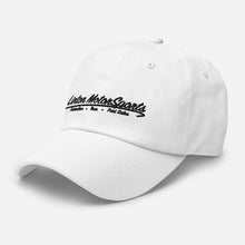 Load image into Gallery viewer, White &amp; Black Classic Dad Hat
